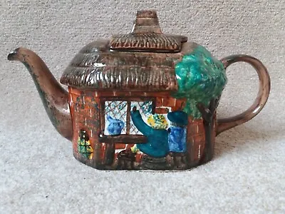 £14.99 • Buy Tony Wood Teapot - Country Cottage - Made In Staffordshire , England
