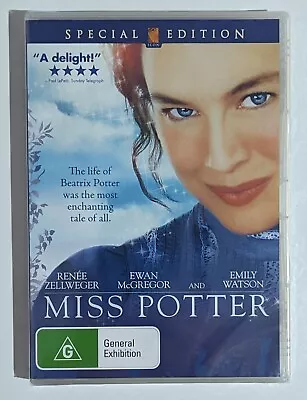 Miss Potter Special Edition (DVD 2006) Brand New & Sealed R4 • $4.05