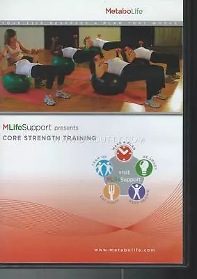 METABOLIFE Core Strength Training (DVD 2008) - LIKE NEW • $7.95