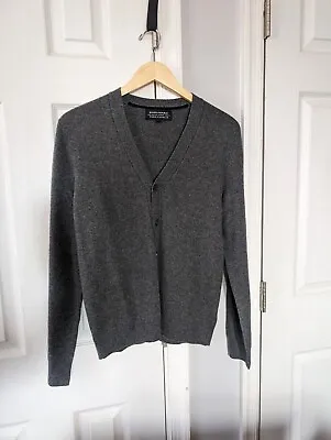 Banana Republic Todd & Duncan Grey Cashmere Cardigan Sweater Men X-small $180 • $89