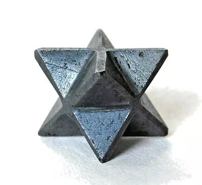 Crystal For Protection - Hematite Merkaba Star Reiki Energy Charged Gift Wrapped • £9.99