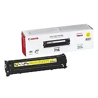 Canon 716Y Yellow Standard Capacity Toner Cartridge 1.5K Pages - 1977B002 • £74.75
