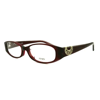 Fendi Womens Eyeglasses FF835J 603 Bordeaux 52 16 140 Frames Oval • $29.95