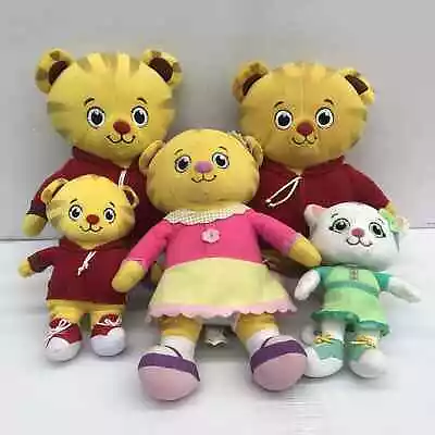 Used LOT Of 5 Daniel Tiger Fred Mr. Rogers Neighborhood Plush Toys PBS Kids • $49.95