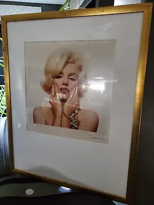 Marilyn Monroe SIGNED Bert Stern Photo Andre De Dienes George Barris Halsman • $3000