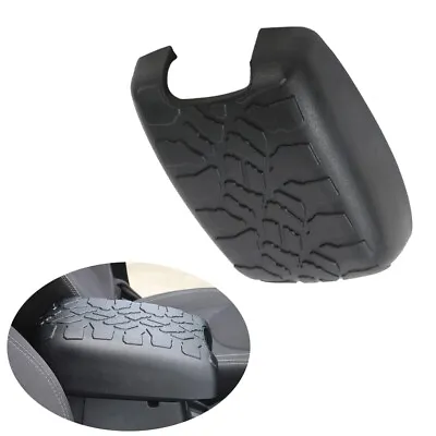 Rubber Center Console Cover Armrest Box Cushion Pad For Jeep Wrangler JK 2012-17 • $39.70