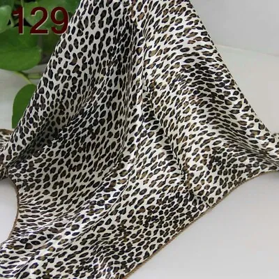 Vintage Elegant Designs Silk Satin Feel Ladies Small Square Head / Neck Scarf 29 • $4.49