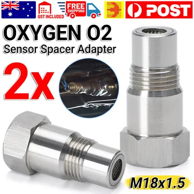 2X Oxygen O2 Sensor Spacer Adapter Catalytic Converter Fix Check Engine Light • $13.45