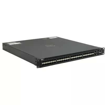 Dell Force10 S4810P 48 X 10Gb SFP+ 4 X 40Gb QSFP+ Dual PSU Fully Managed Switch • £322.99