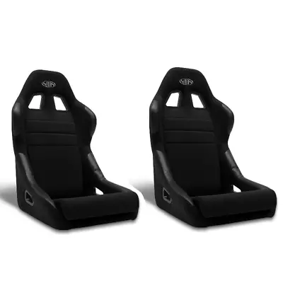 SAAS Universal Seats (2) Fixed Back Mach II Black ADR Compliant • $700