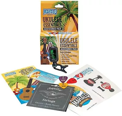 $39.99 • Buy Ukulele Essentials Accessories Pack By Mahalo