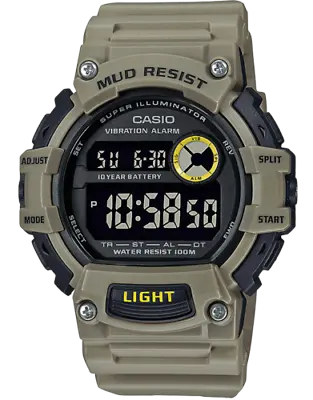 Casio TRT110H-5BV  Resin Watch Illuminator Countdown Timer Vibration Alarm • $32.50