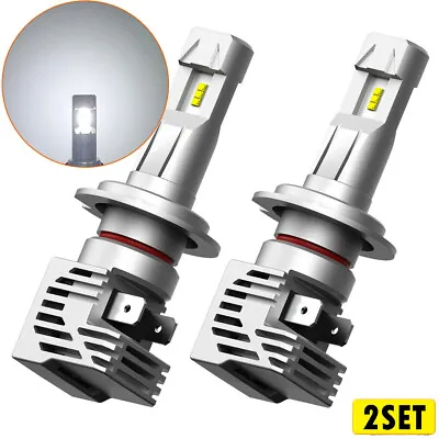 2Set AUXITO Headlight H7 CANBUS Kit White Bulb LED For MERCEDES E W210 W211 W124 • $65.95