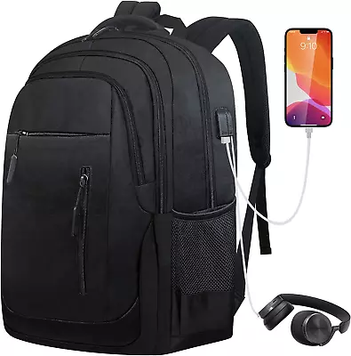 Travel Backpack For MenBusiness Laptop BackpacksCasual Computer Daypack School • $42.33