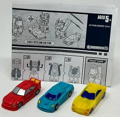 2005 Hasbro Transformers Cybertron Scout Class Street Speed Mini Con Team 100% • $18.99