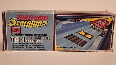 MATCHBOX  SCORPIONS TA-1 Superfast Track Accessory • $10