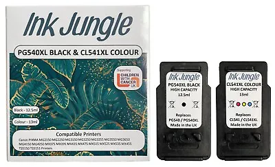 Ink Nation PG540 XL Black & CL541 XL Colour Cartridge For Canon PIXMA MG3650 • £26.95