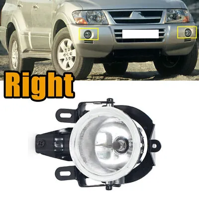 Right For Pajero Montero 2003-2006 Front Bumper Fog Lights Clear Driving Lamps • $28.19