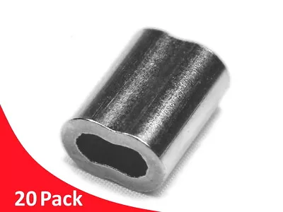 Ferrule / Swage 20 Pak Of 1.2 Mm - NIckel Coated Copper For Hand Swaging • $12.14