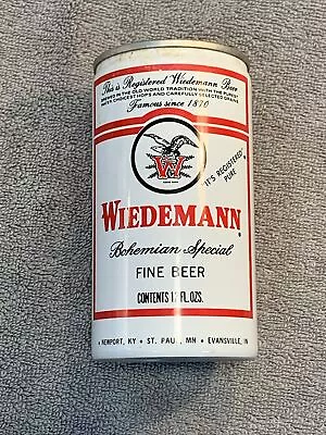 WIEDEMANN Bohemian Special FINE BEER Can Aluminum Pull-Tab   EMPTY Vintage • $0.99