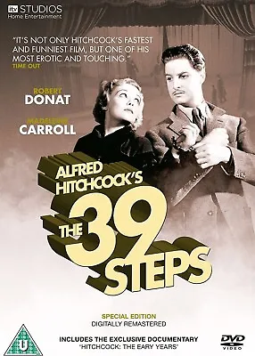 £4.99 • Buy The 39 Steps DVD Alfred Hitchcock Film Movie Robert Donat UK Region 2