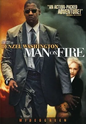 Man On Fire (DVD 2004) - Denzel Washington - Dakota Fanning • $0.99