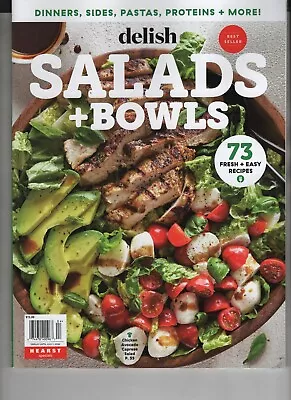 Salads + Bowls Hearst Delish Magazine 2024 • $14