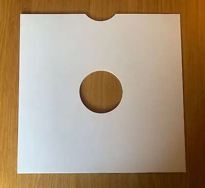 10-100 X Best Quality White Card 10″ Vinyl / Shellac 78RPM Record Sleeves Covers • $18.64
