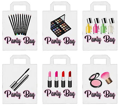 Make Up Pamper Party Bags Girls Teenager Food Sweets Goody Birthday Pack Of 6 • £5.99