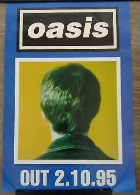 Oasis What's The Story Morning Glory Noel Gallagher 1995 In-store Promo Poster • £50