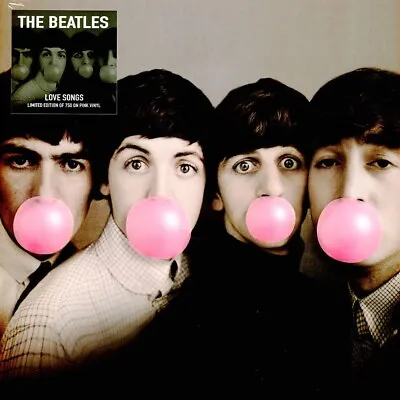 THE BEATLES Love Songs Pink-Colored 12  Vinyl LP NEW • $25.99