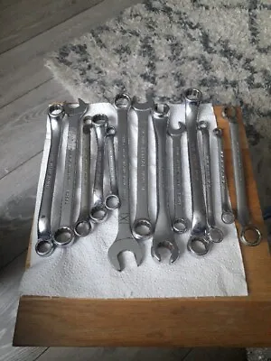 Large Collection Of 13 Britool Spanners • £29.95