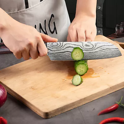 $24.91 • Buy 7 Inch Santoku Knife Sashimi Knife Sharp Blade Japanese Style Kitchen Kinfe