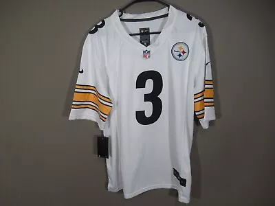 Russell Wilson #3 Pittsburgh Steelers Men's Jersey White • $39.99