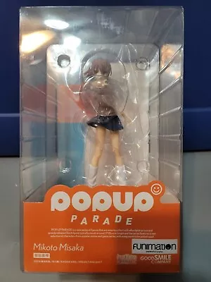 Good Smile A Certain Scientific Railgun T Pop Up Parade Mikoto Misaka Figure • $55