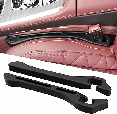 2 Pack - Car Seat Gap Fillers Black Pair Universal Fit • $16.95