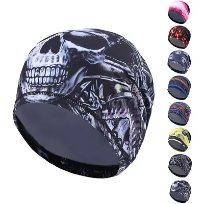 Skull Cap Helmet Liner Winter Windproof Thermal Cycling Beanie Hat For Men Women • $8.92