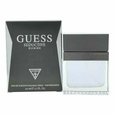 £17.95 • Buy Guess Seductive Pour Homme 50ml Edt Spray For Him - New Boxed & Sealed - Uk