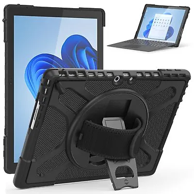 For Microsoft Surface Pro 9 / Pro 8 Heavy Duty Case With Hand Strap Kickstand • $29.99