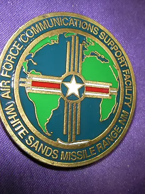 Rare Air Force Challenge Coin White Sands Missile Range Southwest Rebel Outpost • $48