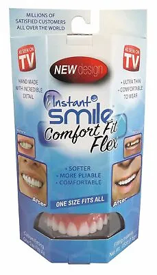 ORIGINAL FLEXIBLE ULTRA THIN PERFECT INSTANT SMILE TEETH Press On Covers • $24.99