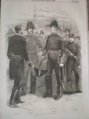 British Navy The New Naval Uniforms 1856 Print Ref AT • £9.99