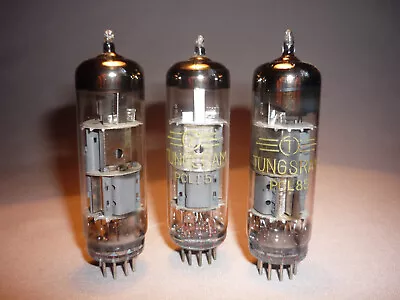 3pcs. Tungsram PCL82 = 30PL12 16TP 16Ф3П ~ ECL82 Triode-Beam Power Tube TESTED • $29.90