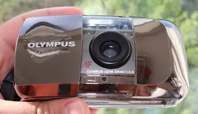 Olympus μ Mju LIMITED Point & Shoot Film Camera 35mm 3.5 • $185