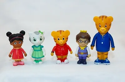 Daniel Tiger's Neighborhood Friends & Family Figures Lot Of 5 Cake Topper  • $14.99