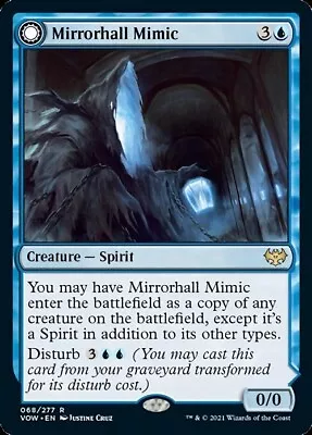 Mirrorhall Mimic / Ghastly Mimicry Nm! *innistrad: Crimson Vow* • $1.99