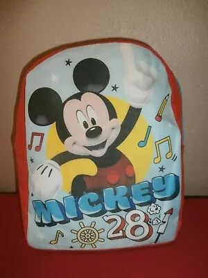 Disney MICKEY MOUSE Toddler Boys Mini-Backpack--PRE-OWNED CLEAN (Free Shipping) • $11.99