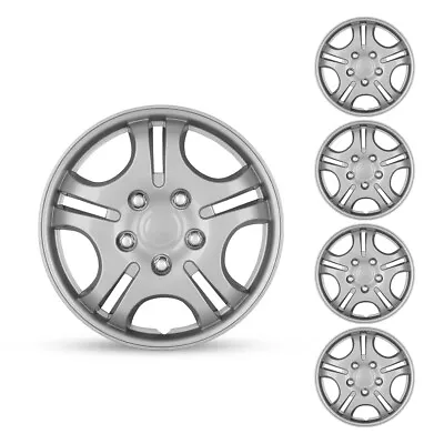 $29.99 • Buy 15  Set Of 4 Lacquer Wheel Rim Covers Snap On Full Hub Caps For Car Truck Pickup