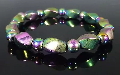 Rainbow Hematite Bracelet Tarnish • £1.65