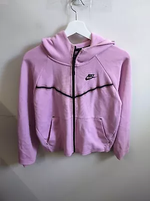 Nike Tech Fleece Jacket Womens Extra Small Purple Lavender Tracksuit Top Slim • $30